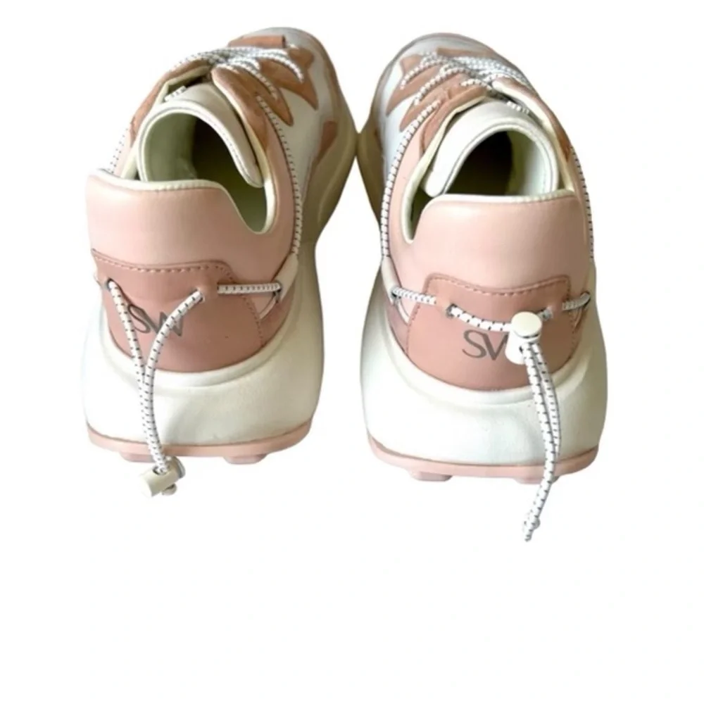 Stuart Weitzman Women’s SZ 8.5 SW 1 Sneaker Cream/Poudre